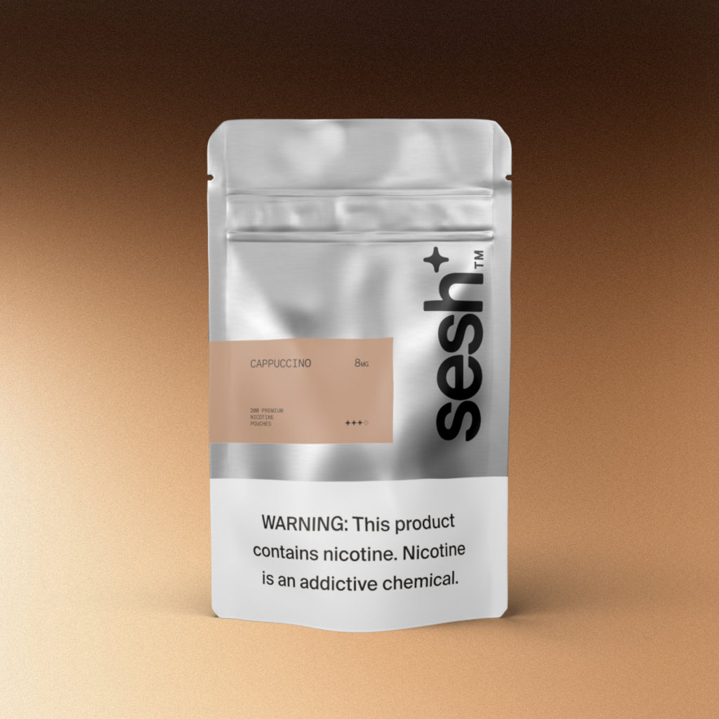 Sesh+ Cappuccino Refill Bag 200 Pouches