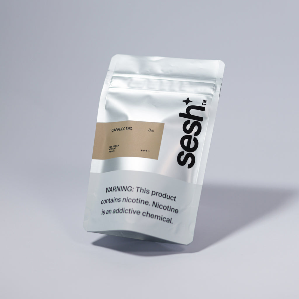 Sesh+ Cappuccino Refill Bag 200 Pouches