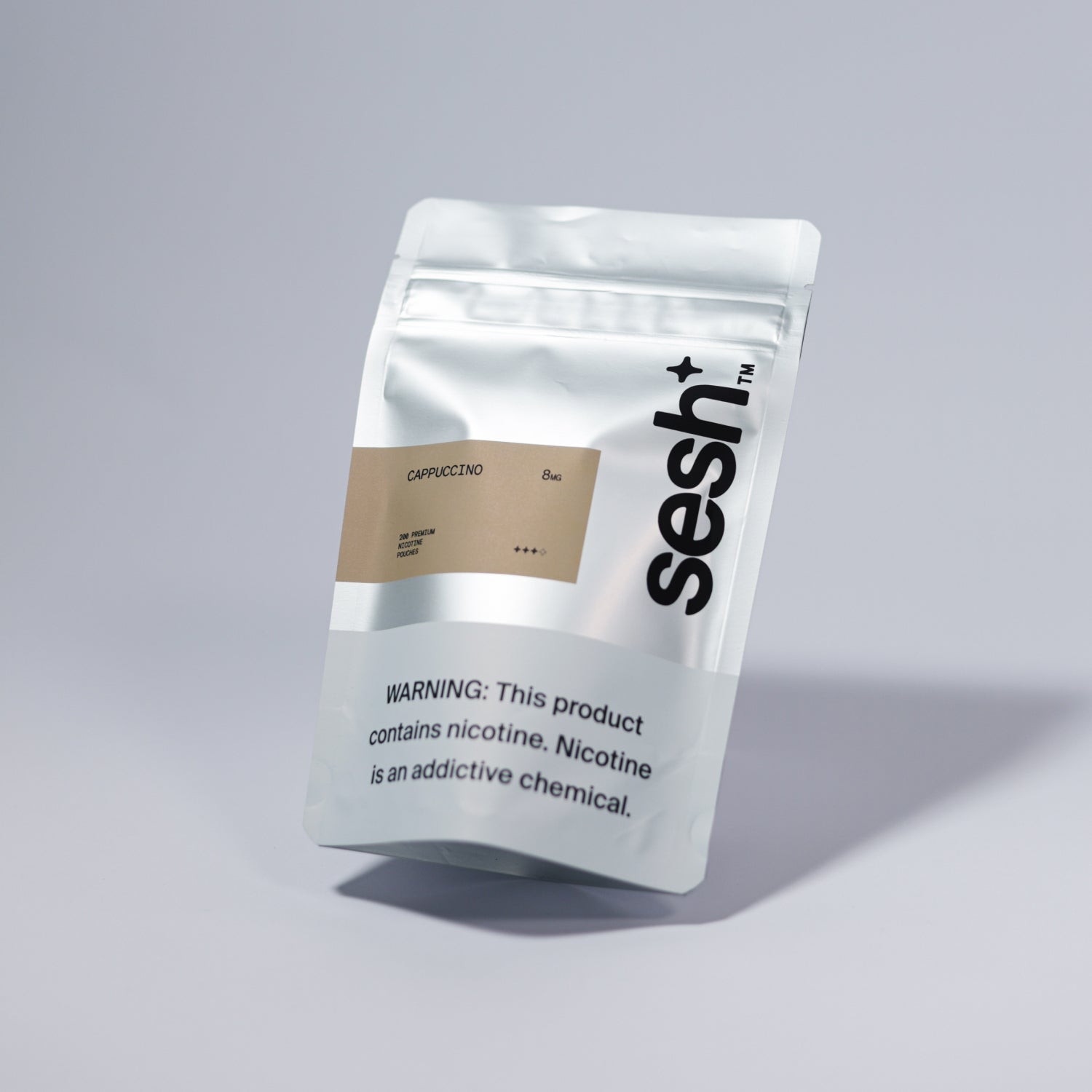 Sesh+ Cappuccino Refill Bag 200 Pouches