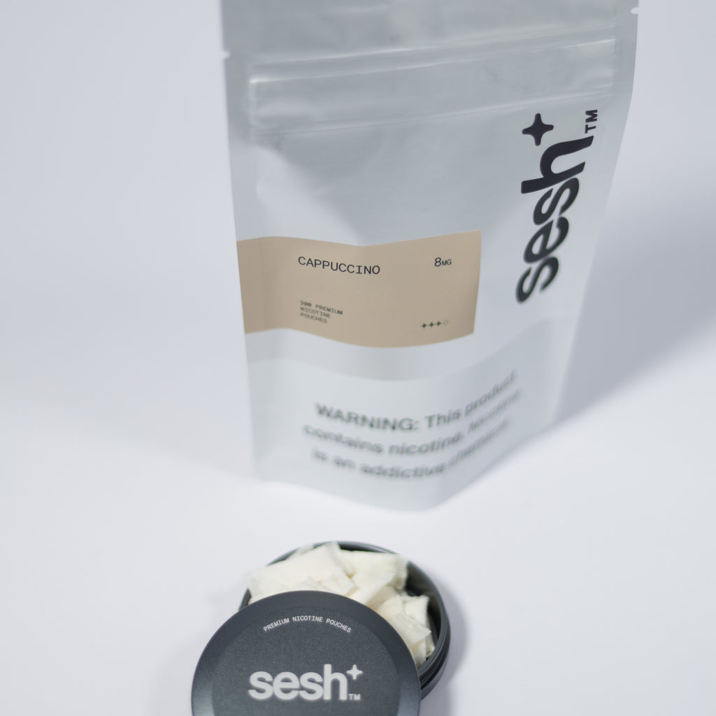 Sesh+ Cappuccino Refill Bag 200 Pouches