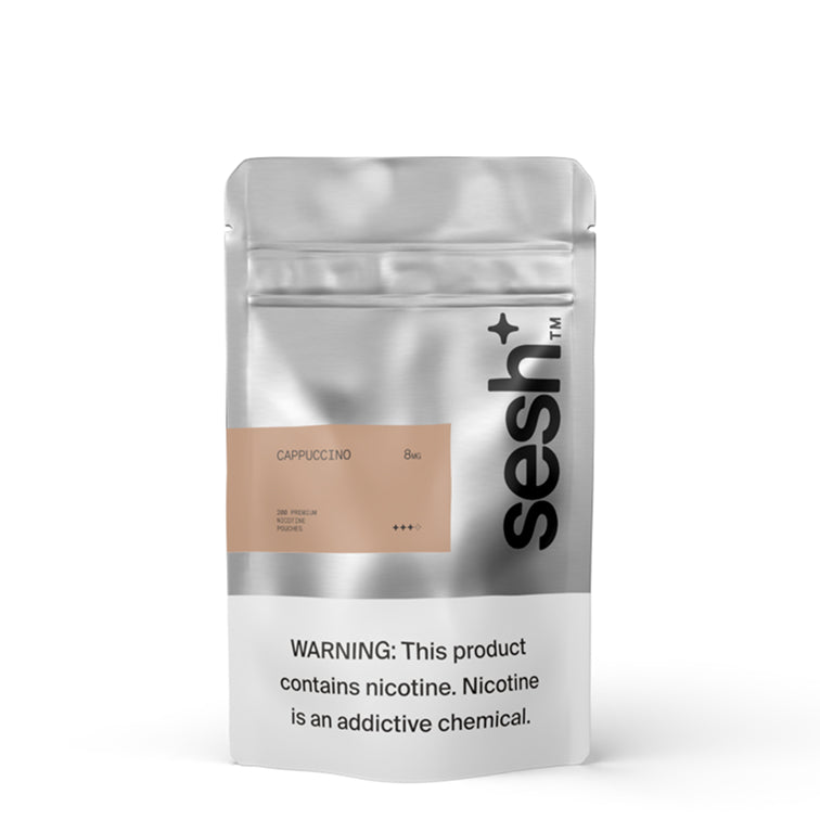 Sesh+ Cappuccino Refill Bag 200 Pouches