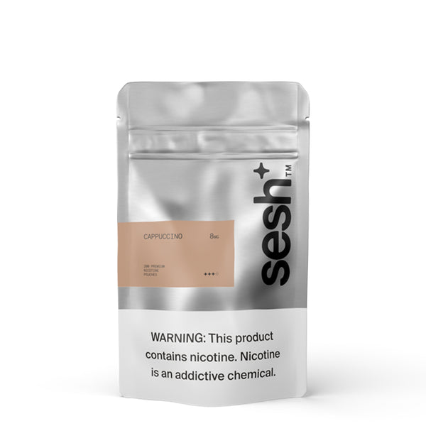 Sesh+ Cappuccino Refill Bag 200 Pouches