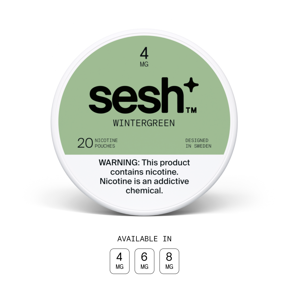 Sesh Wintergreen Nicotine Pouches