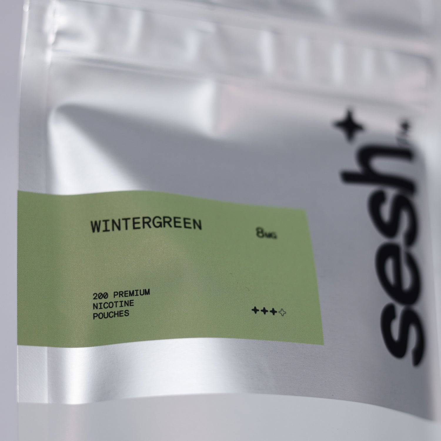 Sesh+ Wintergreen Refill Bag 200 Pouches