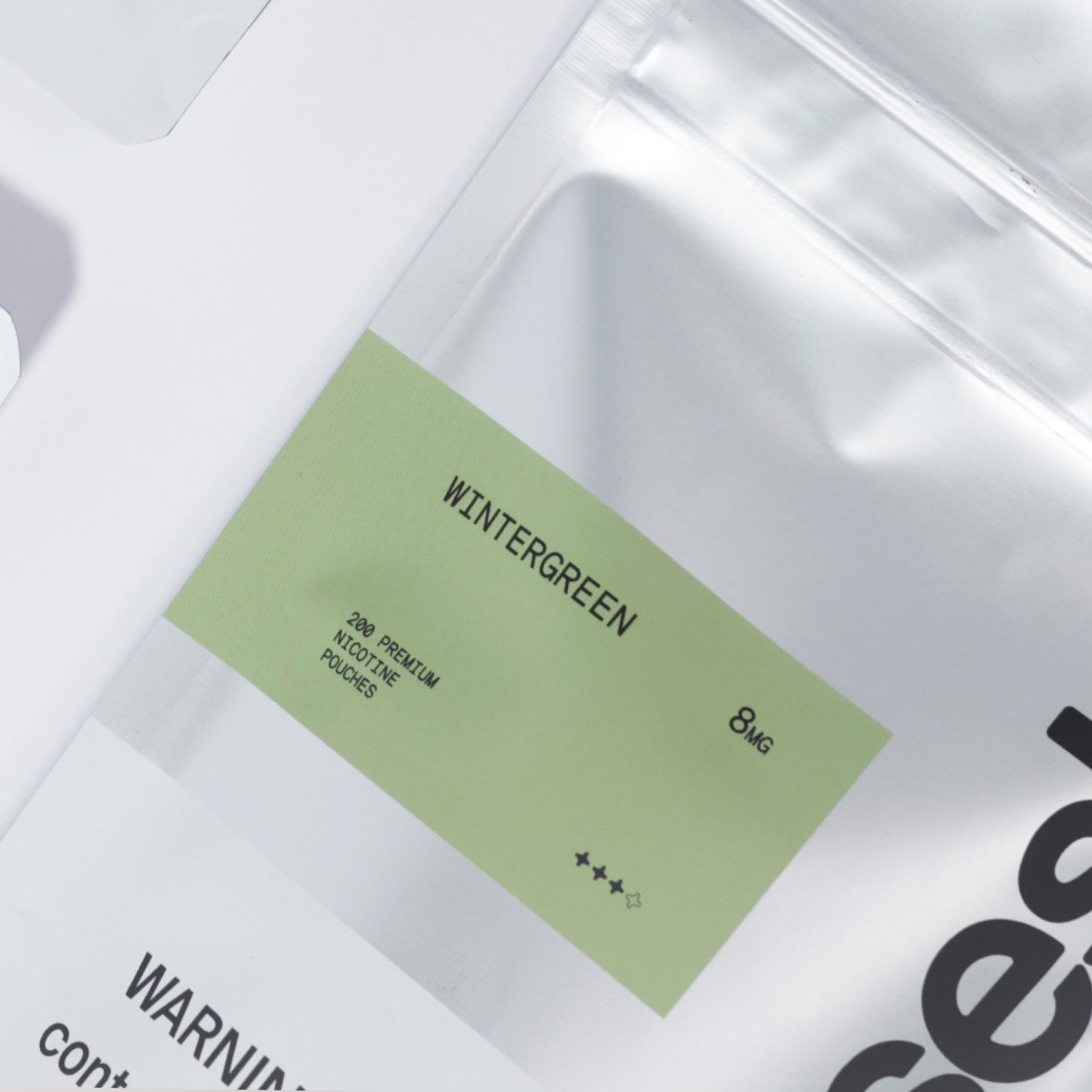 Sesh+ Wintergreen Refill Bag 200 Pouches