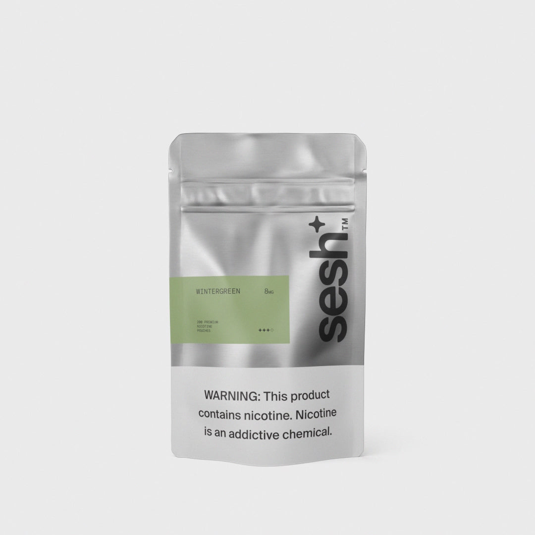Sesh+ Wintergreen Refill Bag 200 Pouches
