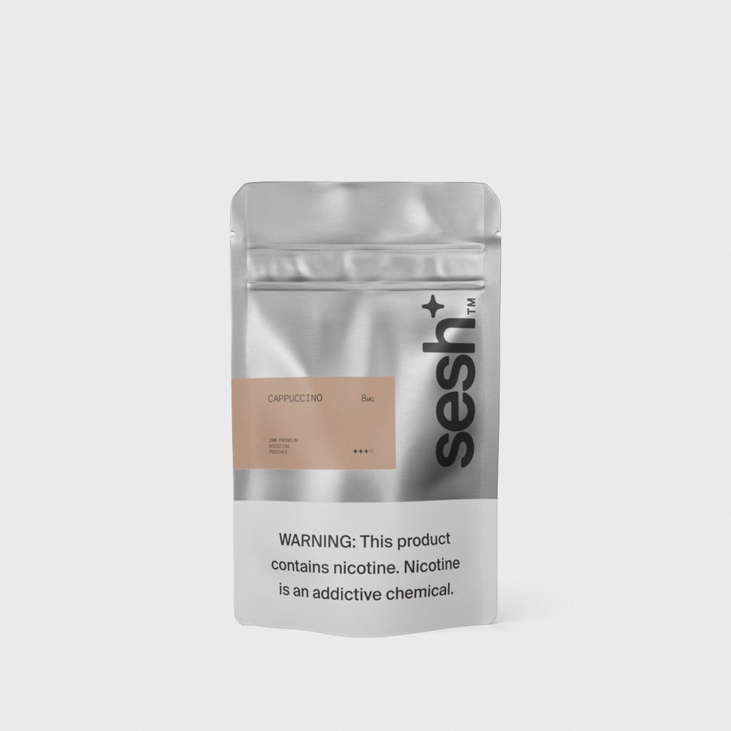 Sesh+ Cappuccino Refill Bag 200 Pouches