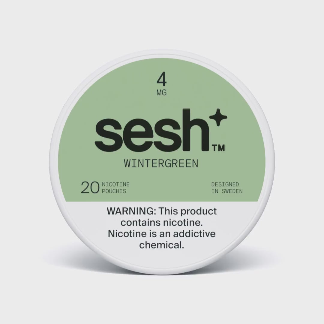 Sesh Wintergreen Nicotine Pouches