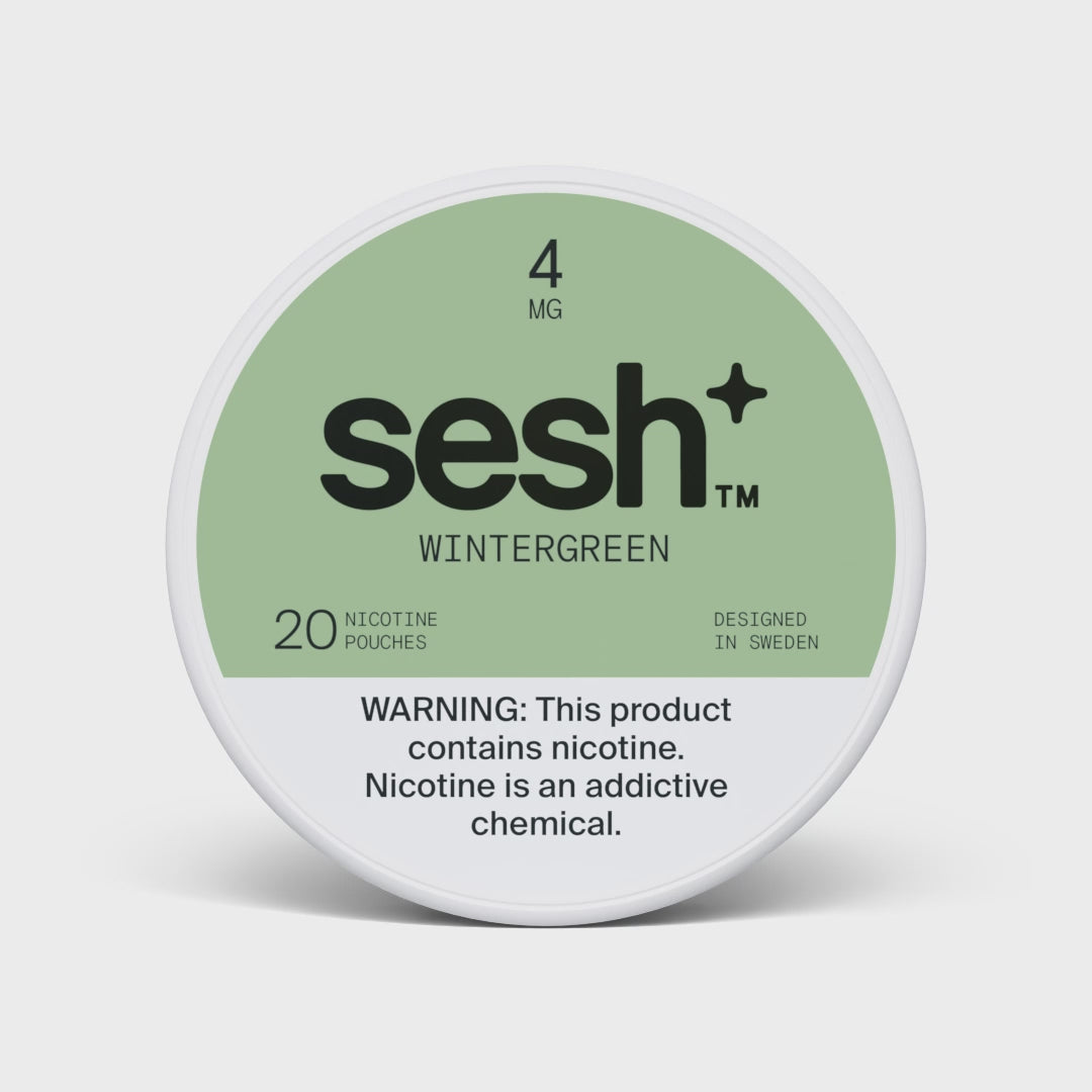Sesh Wintergreen Nicotine Pouches